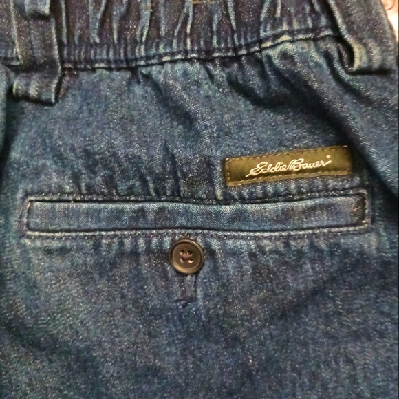Eddie Bauer denim drawstring pants size/s - Picture 5 of 5